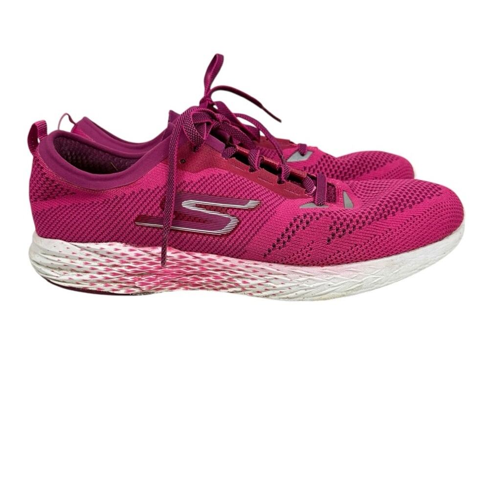 Skechers GoMeb Razor 2 Pink Sneakers Shoes 15212 Size 9 - Picture 5 of 9